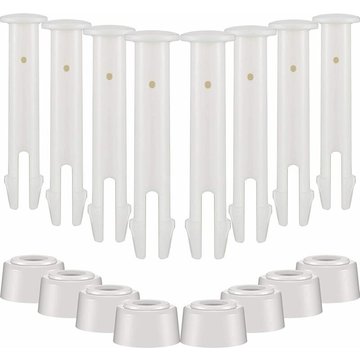 Ilovemilan - Accessoires de piscine intex Bracket 28270-28272 Splice Nail Loquet and Rubber Piece Locking Set (6cm)