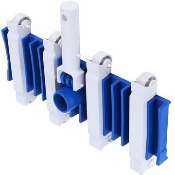 Accessoires de piscine LIVE HOUSE : Tête d'aspirateur pour piscine avec roues et outils de nettoyage à poignée réglable amovible