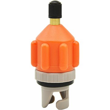 Adaptateur de valve de gonflage pour piscine, kayak et planche de surf SONIATKIA Orange Gris Jardin - orange gris