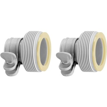 Adaptateurs B 2 pcs pour tuyaux 32 mm à 38 mm Intex Piscine