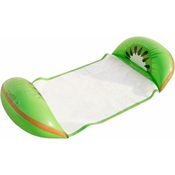 YIENJAOY Hamac de piscine AGILITY - Flotteur gonflable pour adultes - Jolie chaise longue à nœud papillon - Selle, chaise, flotteur et dispositif flottant 4