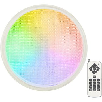Ampoule LED Couleur Submersible pour Piscine 18W PAR56 IP68 + Télécommande CREALYS