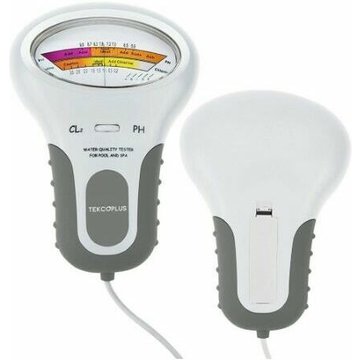 TUMALAGIA - Analyseur d'eau de piscine, testeur numérique de chlore et de pH Cl2 pour piscine et spa, analyseur d'eau spa avec sonde pour piscine ou spa domestique, 1