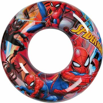 Piscine enfant Anneau de bain 70CM-Spiderman, anneau d'eau gonflable pour piscine Wopin-Spiderman, anneau de natation créatif gonflable pour bébé,