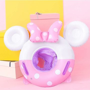 Anneau de bain LEISEI pour bébé 2 pièces, anneau de bain gonflable pour tout-petits, siège de bain pour piscine