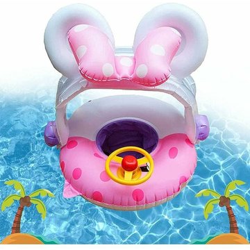 Anneau de natation bébé TUMALAGIA, anneau gonflable de natation de bébé avec siège, piscine bague, bouée de natation bébé, natation bébé jouets, équipement de piscine