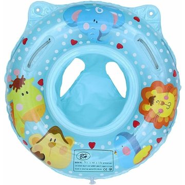 Anneau de natation LEISEI pour bébé 2 pièces, anneau de bain gonflable pour tout-petit, anneau de natation pour bébé, aides à la natation pour bébé avec piscine