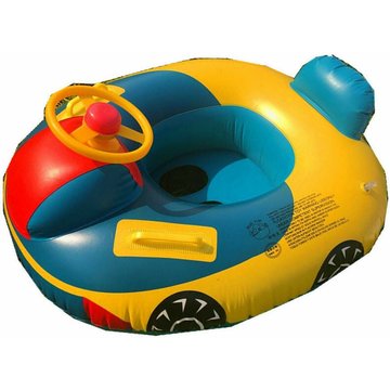 Anneau de Natation HANBING pour Bébé, Bateau Gonflable pour Enfants, Siège Bébé, Entraînement de Natation pour Enfants, Volant, Jouets de Piscine pour Enfants