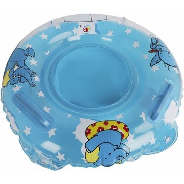 Anneau de Natation pour Bébé Bateau Gonflable pour Enfants Siège Jouets de Natation pour Enfants, 1-5 Ans,bleu