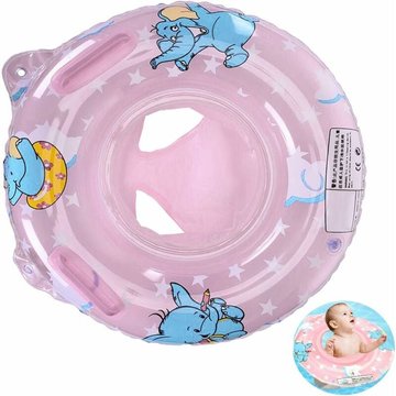 Anneau de Natation pour Bebe,Bébé Siège de Piscine Anneau de Natation Gonflable Anneau de Natation Flottante (Rose Anneau de Natation)