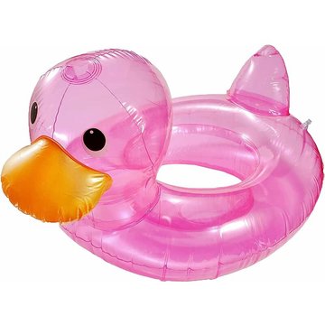 Baicccf - Piscine gonflable Anneau de natation pour enfants, anneau de natation gonflable pour bébé mignon Iittle Duck Pool Float Tube Décorations