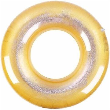 LIVE HOUSE - Anneaux de natation à paillettes colorés, anneaux de bain gonflables durables pour piscine, été et fête