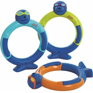 Anneaux de plongée WAHAISON (Paquet de 3) Jouet de piscine Jeunesse Unisexe, Assortis, 3 Ans et Plus