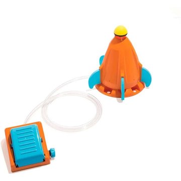 Jet d'Eau Gonflable avec Fusée et Pédale Bestway Xtreme Rocket Blaster pour Piscine Jardin, Connecteur Standard