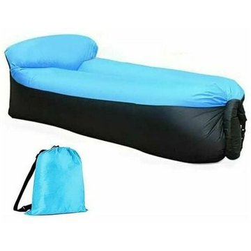 AYYQH Piscine Air Sofa Hamac Gonflable Portatif Pliable Imperméable avec un Petit Sac (Bleu)