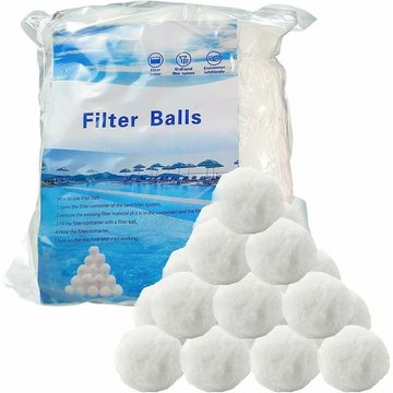 Balles Filtrantes WAHAISON, Balle Filtrante Piscine, Boules de Filtre de Piscine (350)