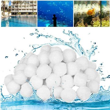 Fvbjd - Balles filtrantes, Boules de Filtre Piscine à Sable 700 g Remplace 25 kg