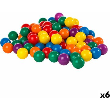 Balles Intex Piscine FUN BALLZ 100 Pièces 6,5 x 6,5 x 6,5 cm (6 Unités)
