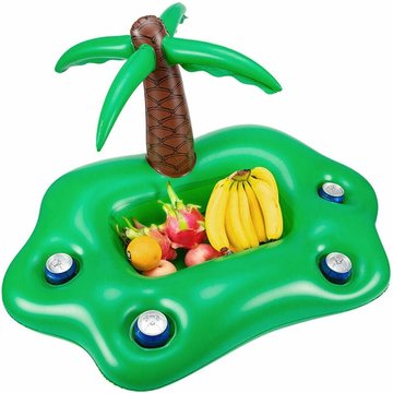 Bar Flottant pour Piscine,Bar Gonflable Piscine,Bar Piscine,Porte Gobelet Gonflable