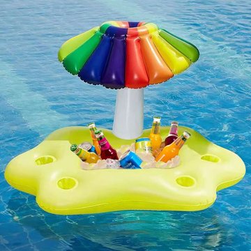 YOYO - Bar flottant pour piscine, bouée piscine adulte, bar gonflable piscine, bouée bar, 95x55x65cm
