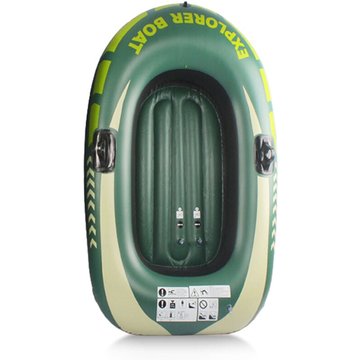 Bateau Gonflable Bateau De Peche Summer Fun Bateau Canoe Kayak Pour Une Personne,Taille S,Vert