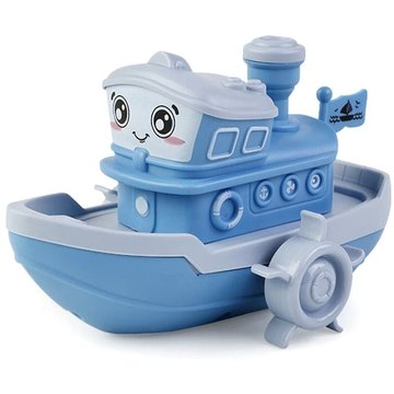 Bateau Jouet TUMALAGIA pour Bain Piscine, Enfants Bateau Jouets Mécanique Salle de Bain Eau Amusant Baignoire Natation Jouets Mécanique Bateau pour Garçons Filles