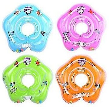Bébé Gonflable LEISEI Anneau de Natation Cou Anneau de Bain pour Nouveau-Né 4 PCS Piscine