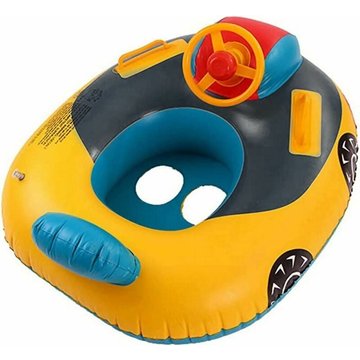 TUMALAGIA Bébé Siège de Piscine, Bébé Natation Float, Anneau de Natation Gonflable pour Enfants de 1 à 5 Ans, Jouets Aquatiques pour la Plage ou la Piscine
