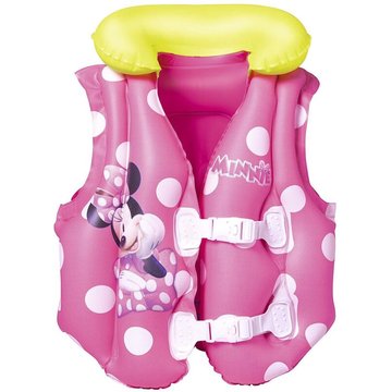 Bestway 91070 Gilet de sauvetage Disney Mickey Mouse Clubhouse Minnie, 51 x 46 cm - Piscine