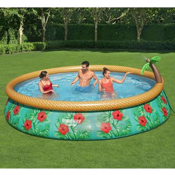 Ensemble de piscine gonflable Paradise Palms 457x84 cm - Bestway
