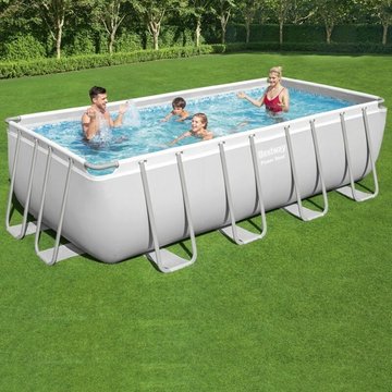Piscine tubulaire Bestway 4,88 x 2,44 x 1,22 m avec filtre à cartouche