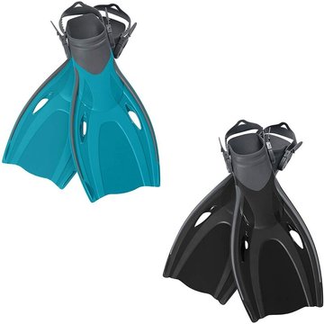 Palmes de plongée Bestway Hydropro taille 37.5-41 couleurs assorties - piscine