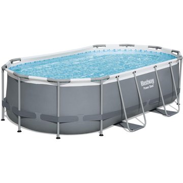 BESTWAY Piscine hors-sol sans accessoire Power Steel ovale 427x250x100cm