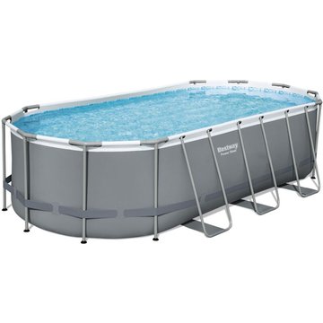 BESTWAY Piscine hors-sol sans accessoire Power Steel ovale 549x274x122 cm
