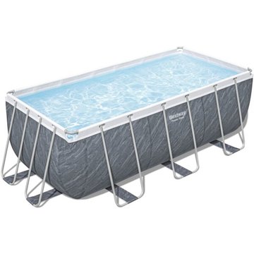 BESTWAY Piscine hors-sol Power Steel rectangulaire sans accessoire 412x201x122cm