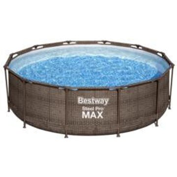 BESTWAY Piscine hors-sol sans accessoire Steel Pro Max ronde 366x366x100cm