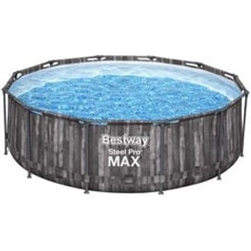 BESTWAY Piscine hors-sol sans accessoire Steel Pro Max ronde 366x366x100cm