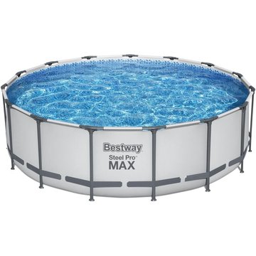 BESTWAY Piscine hors-sol sans accessoire Steel Pro Max ronde 457x457x122 cm