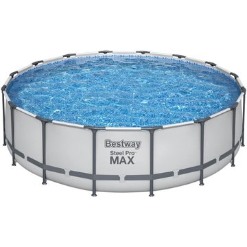 BESTWAY Piscine hors-sol sans accessoire Steel Pro Max ronde 488x488x122 cm
