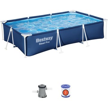 Piscine hors sol Steel Pro™ 300 x 201 x 66 cm avec pompe - Bestway