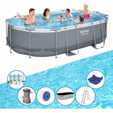 Bestway Piscine Power Steel avec accessoires 488x305x107 cm