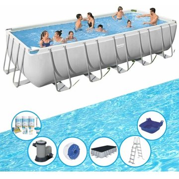 Bestway - Piscine Power Steel - Avec accessoires - 640x274x132 cm