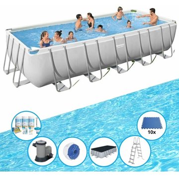 Bestway - Piscine Power Steel avec des accessoires - 640x274x132 cm