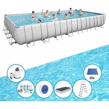 Bestway Piscine Power Steel avec accessoires - 956x488x132 cm - OFFRIR