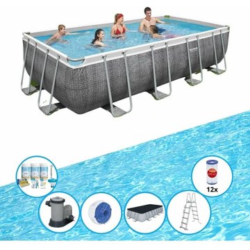 Bestway - Piscine Power Steel - 549x274x122 cm
