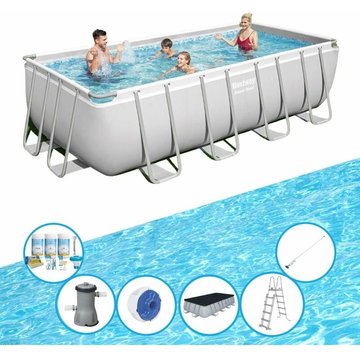 Bestway - Piscine Power Steel - 488x244x122 cm