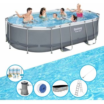 Bestway Piscine Power Steel - 488x305x107 cm