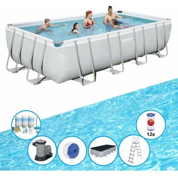Bestway - Piscine Power Steel - Piscine avec accessoires - 549x274x122 cm