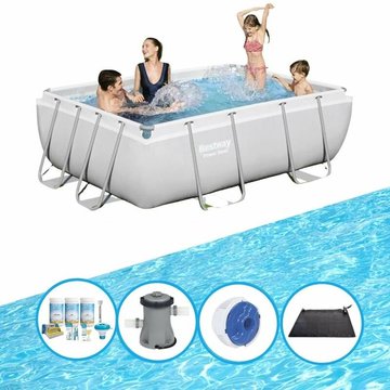 Bestway - Piscine Power Steel avec accessoires - 282x196x84 cm - OFFRE