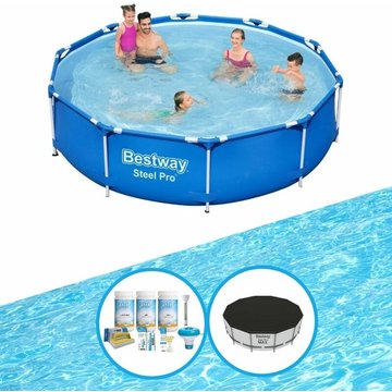 Bestway Piscine Steel Pro 305x76 cm - Forfait Piscine